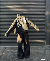 BONES ZIP-UP HOODIE
