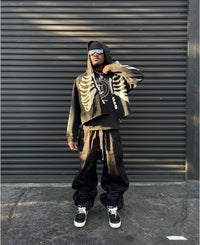 BONES ZIP-UP HOODIE